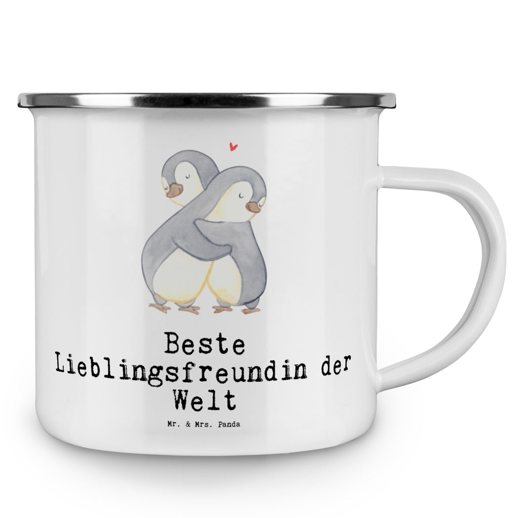 Camping Emaille Tasse Pinguin Beste Lieblingsfreundin der Welt Campingtasse, Trinkbecher, Metalltasse, Outdoor Tasse, Emaille Trinkbecher, Blechtasse Outdoor, Emaille Campingbecher, Edelstahl Trinkbecher, Metalltasse für Camping, Kaffee Blechtasse, Camping Tasse Metall, für, Dankeschön, Geschenk, Schenken, Geburtstag, Geburtstagsgeschenk, Geschenkidee, Danke, Bedanken, Mitbringsel, Freude machen, Geschenktipp, Lieblingsfreundin, Freundin, Partnerin, Lieblingsmensch, Lieblings Mensch, Liebling, Partner, Bae, beste Freundin, Liebe, Herz, Love