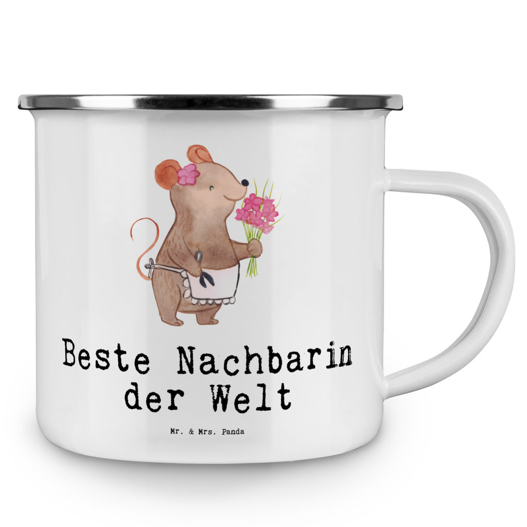 Camping Emaille Tasse Maus Beste Nachbarin der Welt Campingtasse, Trinkbecher, Metalltasse, Outdoor Tasse, Emaille Trinkbecher, Blechtasse Outdoor, Emaille Campingbecher, Edelstahl Trinkbecher, Metalltasse für Camping, Kaffee Blechtasse, Camping Tasse Metall, für, Dankeschön, Geschenk, Schenken, Geburtstag, Geburtstagsgeschenk, Geschenkidee, Danke, Bedanken, Mitbringsel, Freude machen, Geschenktipp, Nachbarin, Nachbarn, Nachbarschaft, Freundin, Angrenzer, Anwohnerin, Bewohnerin, Freundschaft