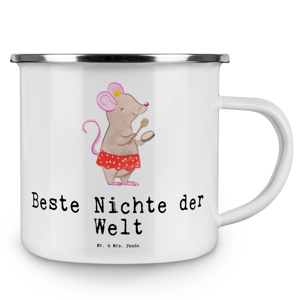 Camping Emaille Tasse Maus Beste Nichte der Welt Campingtasse, Trinkbecher, Metalltasse, Outdoor Tasse, Emaille Trinkbecher, Blechtasse Outdoor, Emaille Campingbecher, Edelstahl Trinkbecher, Metalltasse für Camping, Kaffee Blechtasse, Camping Tasse Metall, für, Dankeschön, Geschenk, Schenken, Geburtstag, Geburtstagsgeschenk, Geschenkidee, Danke, Bedanken, Mitbringsel, Freude machen, Geschenktipp, Nichte, Onkel, Tante, Patentante, Patenonkel, Patenkind, Taufe, Tochter der Schwester, Tochter des Bruders, Beste