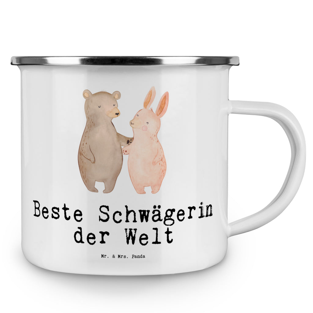 Camping Emaille Tasse Hase Beste Schwägerin der Welt Campingtasse, Trinkbecher, Metalltasse, Outdoor Tasse, Emaille Trinkbecher, Blechtasse Outdoor, Emaille Campingbecher, Edelstahl Trinkbecher, Metalltasse für Camping, Kaffee Blechtasse, Camping Tasse Metall, für, Dankeschön, Geschenk, Schenken, Geburtstag, Geburtstagsgeschenk, Geschenkidee, Danke, Bedanken, Mitbringsel, Freude machen, Geschenktipp, Schwägerin, Schwähgerin, Schwippschwägerin, Familie, Verwandtschaft, angeheiratet, Frau, Ehemann, Schwester, Ehefrau, Bruder, Partner