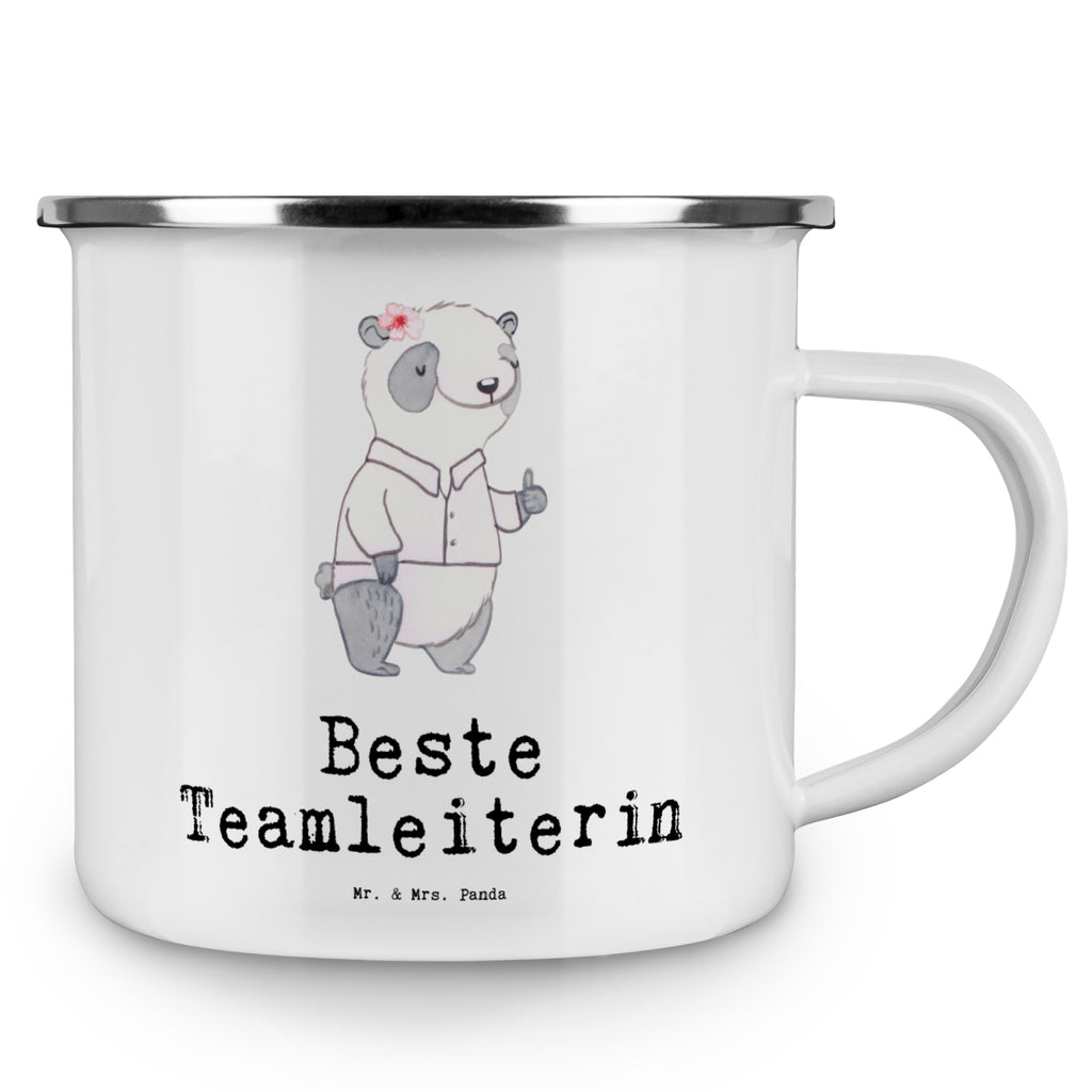 Camping Emaille Tasse Panda Beste Teamleiterin Campingtasse, Trinkbecher, Metalltasse, Outdoor Tasse, Emaille Trinkbecher, Blechtasse Outdoor, Emaille Campingbecher, Edelstahl Trinkbecher, Metalltasse für Camping, Kaffee Blechtasse, Camping Tasse Metall, für, Dankeschön, Geschenk, Schenken, Geburtstag, Geburtstagsgeschenk, Geschenkidee, Danke, Bedanken, Mitbringsel, Freude machen, Geschenktipp, Teamleiterin, Seminarleiterin, Gruppenleiterin, Leiterin, Kollegin, Chefin, Vorgesetzte, Abschied, Abschiedsgeschenk, Ruhestand