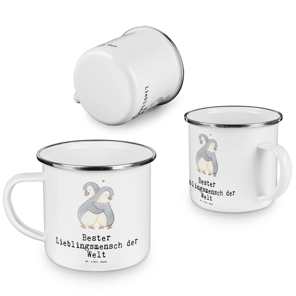 Camping Emaille Tasse Pinguin Bester Lieblingsmensch der Welt Campingtasse, Trinkbecher, Metalltasse, Outdoor Tasse, Emaille Trinkbecher, Blechtasse Outdoor, Emaille Campingbecher, Edelstahl Trinkbecher, Metalltasse für Camping, Kaffee Blechtasse, Camping Tasse Metall, für, Dankeschön, Geschenk, Schenken, Geburtstag, Geburtstagsgeschenk, Geschenkidee, Danke, Bedanken, Mitbringsel, Freude machen, Geschenktipp, Lieblingsmensch, Lieblings Mensch, Liebling, Partner, Bae, beste Freundin, Freund, Liebe, Herz, Love, Mama, Papa, Familie