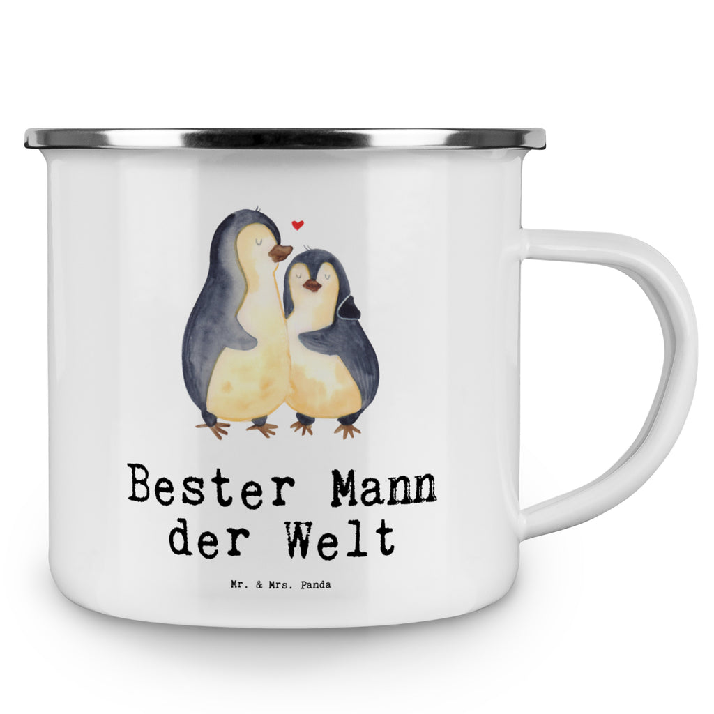 Camping Emaille Tasse Pinguin Bester Mann der Welt Campingtasse, Trinkbecher, Metalltasse, Outdoor Tasse, Emaille Trinkbecher, Blechtasse Outdoor, Emaille Campingbecher, Edelstahl Trinkbecher, Metalltasse für Camping, Kaffee Blechtasse, Camping Tasse Metall, für, Dankeschön, Geschenk, Schenken, Geburtstag, Geburtstagsgeschenk, Geschenkidee, Danke, Bedanken, Mitbringsel, Freude machen, Geschenktipp, Ehemann, Beste, Mann, Partner, Freund, Traummann, Liebling, Ehepartner, Ehe, Gatte, Lebensgefährte, Bräutigam, Kleinigkeit