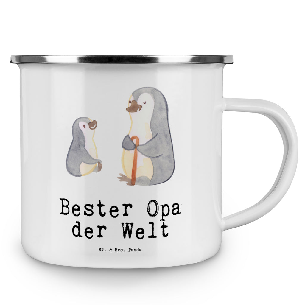 Camping Emaille Tasse Pinguin Bester Opa der Welt Campingtasse, Trinkbecher, Metalltasse, Outdoor Tasse, Emaille Trinkbecher, Blechtasse Outdoor, Emaille Campingbecher, Edelstahl Trinkbecher, Metalltasse für Camping, Kaffee Blechtasse, Camping Tasse Metall, für, Dankeschön, Geschenk, Schenken, Geburtstag, Geburtstagsgeschenk, Geschenkidee, Danke, Bedanken, Mitbringsel, Freude machen, Geschenktipp, Großvater, Grossvater, Opa, Opi. Großpapa, Großeltern, Enkel, Enkelin, Enkelkind, Kleinigkeit, Oppa, Oppi, Bester