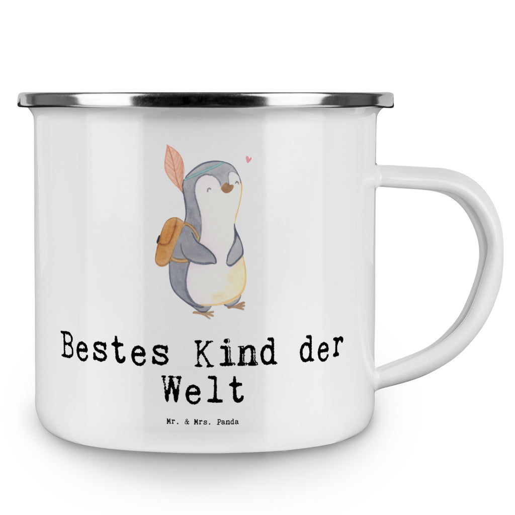 Camping Emaille Tasse Pinguin Bestes Kind der Welt Campingtasse, Trinkbecher, Metalltasse, Outdoor Tasse, Emaille Trinkbecher, Blechtasse Outdoor, Emaille Campingbecher, Edelstahl Trinkbecher, Metalltasse für Camping, Kaffee Blechtasse, Camping Tasse Metall, für, Dankeschön, Geschenk, Schenken, Geburtstag, Geburtstagsgeschenk, Geschenkidee, Danke, Bedanken, Mitbringsel, Freude machen, Geschenktipp, Kinder, Kind, Kid, Kids, Kiddy, Bestes, Tochter, Sohn, Nachwuchs, Geburt, Liebling, Taufe