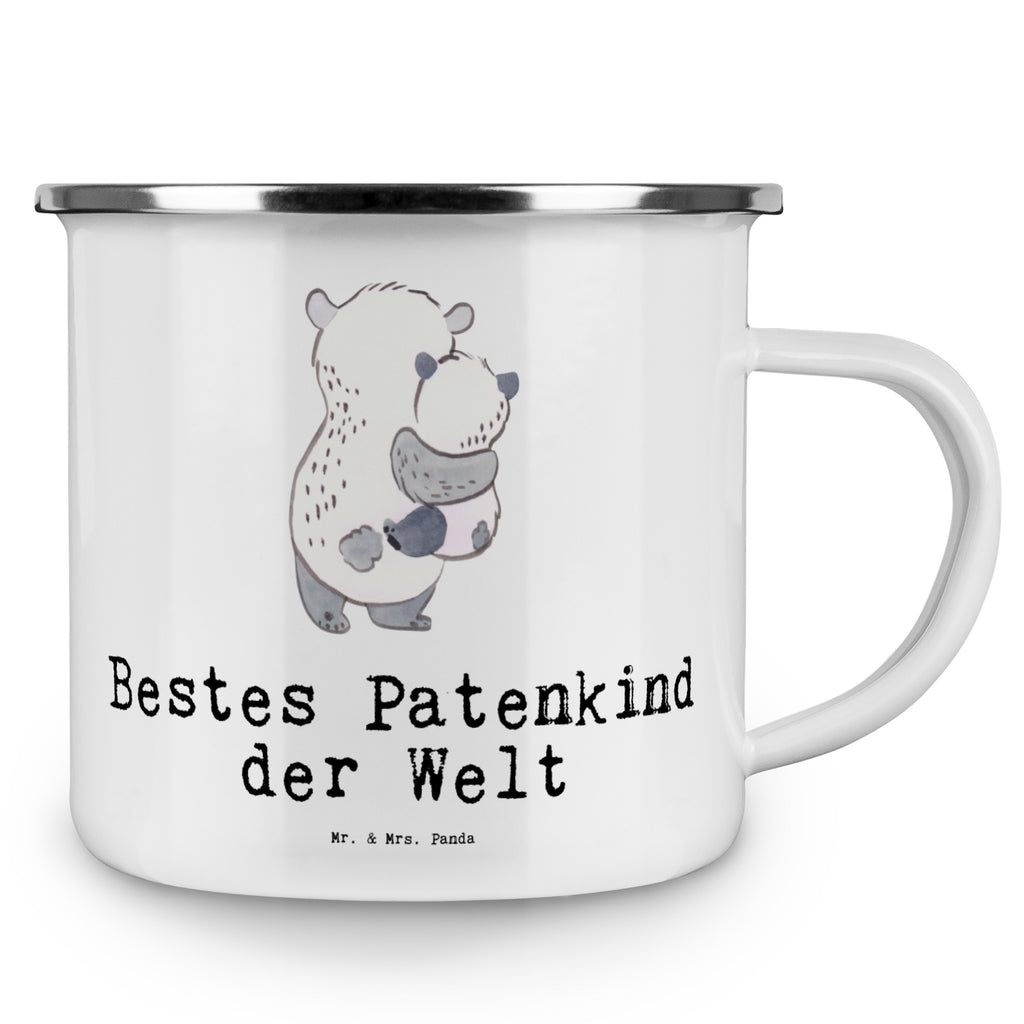 Camping Emaille Tasse Panda Bestes Patenkind der Welt Campingtasse, Trinkbecher, Metalltasse, Outdoor Tasse, Emaille Trinkbecher, Blechtasse Outdoor, Emaille Campingbecher, Edelstahl Trinkbecher, Metalltasse für Camping, Kaffee Blechtasse, Camping Tasse Metall, für, Dankeschön, Geschenk, Schenken, Geburtstag, Geburtstagsgeschenk, Geschenkidee, Danke, Bedanken, Mitbringsel, Freude machen, Geschenktipp, Patenkind, Paten Kind, Pate, Taufe, Taufgeschenk, Patenonkel, Patentante, Tauffeier, Täufling, Nichte, Neffe