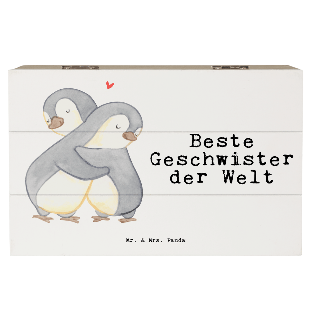 Holzkiste Pinguin Beste Geschwister der Welt Geschwister, Geschwisterchen, Bruder, Schwester, Schwestern, Brüder, Familie, Nachwuchs, Geburtstagsgeschenk, Geburtstag,  Holzkiste, Kiste, Schatzkiste, Truhe, Schatulle, XXL,  Erinnerungsbox, Erinnerungskiste, Dekokiste, Aufbewahrungsbox  für, Dankeschön, Geschenk, Schenken, Geburtstag, Geburtstagsgeschenk, Geschenkidee, Danke, Bedanken, Mitbringsel, Freude machen, Geschenktipp
