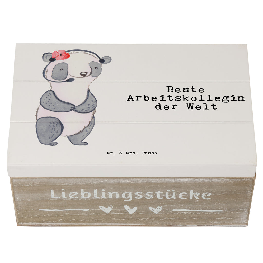Holzkiste Panda Beste Arbeitskollegin der Welt Arbeitskollegin, Kollegin, Freundin, Büro, Abschiedsgeschenk, Ruhestand, Arbeit, Mitarbeiterin, Berufsgenossin, Beruf, Dankeschön, Büro Holzkiste, Kiste, Schatzkiste, Truhe, Schatulle, XXL,  Erinnerungsbox, Erinnerungskiste, Dekokiste, Aufbewahrungsbox  für, Dankeschön, Geschenk, Schenken, Geburtstag, Geburtstagsgeschenk, Geschenkidee, Danke, Bedanken, Mitbringsel, Freude machen, Geschenktipp