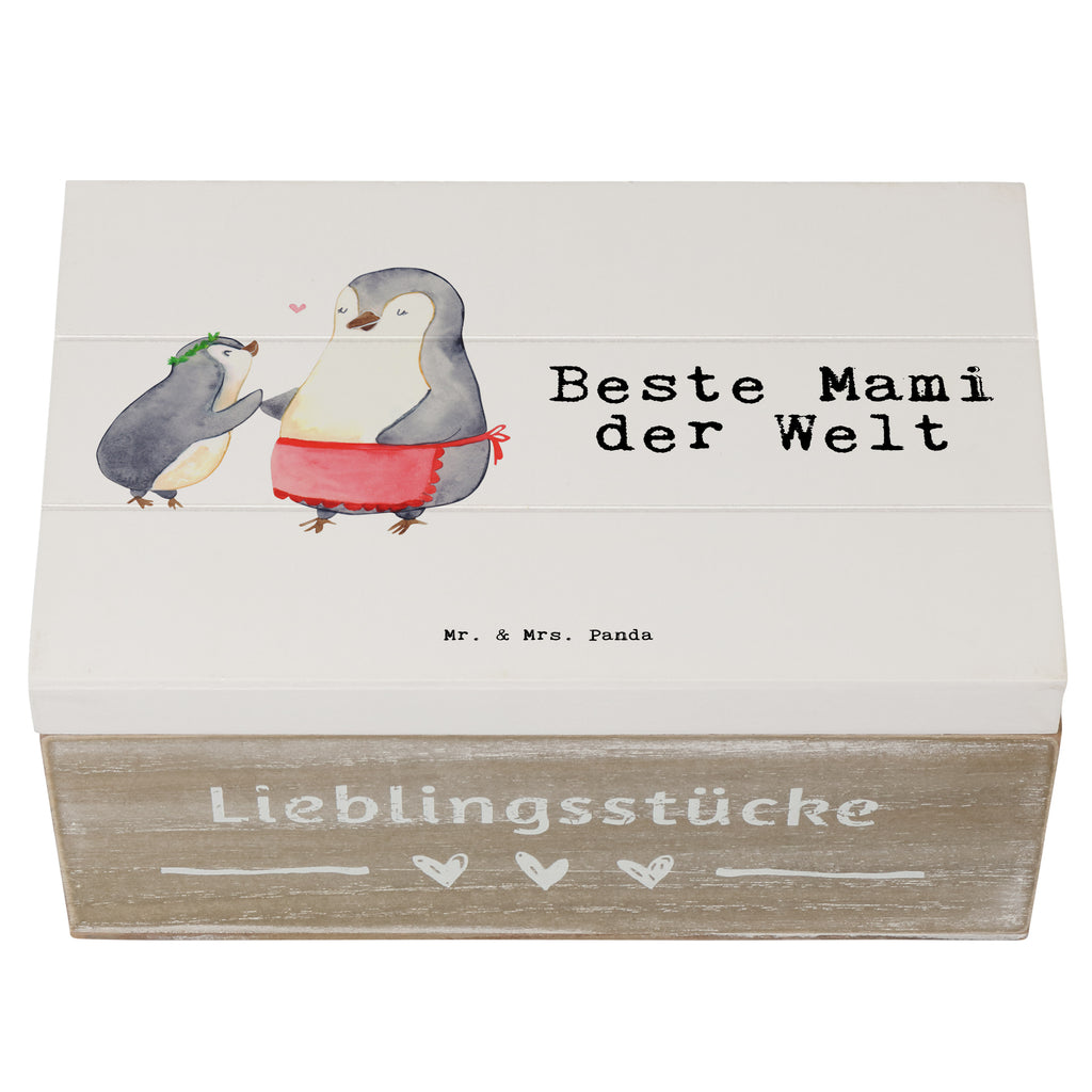 Holzkiste Pinguin Beste Mami der Welt Mama, Mami, Mutter, Muttertag, Mutti, Ma, Tochter, Sohn, Dankeschön, Danke, Beste Mama, Beste, Supermama Holzkiste, Kiste, Schatzkiste, Truhe, Schatulle, XXL,  Erinnerungsbox, Erinnerungskiste, Dekokiste, Aufbewahrungsbox  für, Dankeschön, Geschenk, Schenken, Geburtstag, Geburtstagsgeschenk, Geschenkidee, Danke, Bedanken, Mitbringsel, Freude machen, Geschenktipp