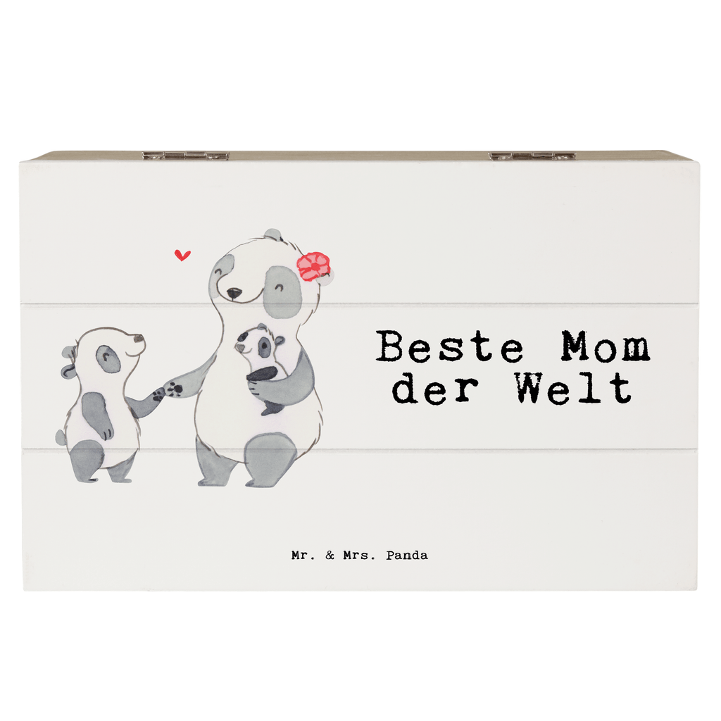 Holzkiste Panda Beste Mom der Welt Mom, Mommy, Mama, Mami, Mutter, Muttertag, Mutti, Ma, Tochter, Sohn, Dankeschön, Danke, Beste Mama, Beste, Supermama Holzkiste, Kiste, Schatzkiste, Truhe, Schatulle, XXL,  Erinnerungsbox, Erinnerungskiste, Dekokiste, Aufbewahrungsbox  für, Dankeschön, Geschenk, Schenken, Geburtstag, Geburtstagsgeschenk, Geschenkidee, Danke, Bedanken, Mitbringsel, Freude machen, Geschenktipp