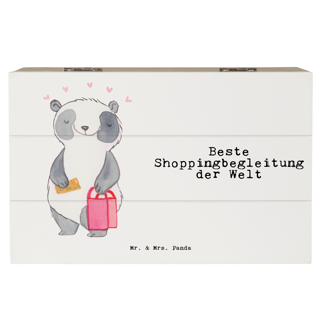 Holzkiste Panda Beste Shoppingbegleitung der Welt Shoppingbegleitung, Shoppingpartner, Begleitung, Shoppen, Partner, Freundin, Freund, bff, Shopping, Einkaufen, Shopping-Queen, Queen, Bester,   Holzkiste, Kiste, Schatzkiste, Truhe, Schatulle, XXL,  Erinnerungsbox, Erinnerungskiste, Dekokiste, Aufbewahrungsbox  für, Dankeschön, Geschenk, Schenken, Geburtstag, Geburtstagsgeschenk, Geschenkidee, Danke, Bedanken, Mitbringsel, Freude machen, Geschenktipp