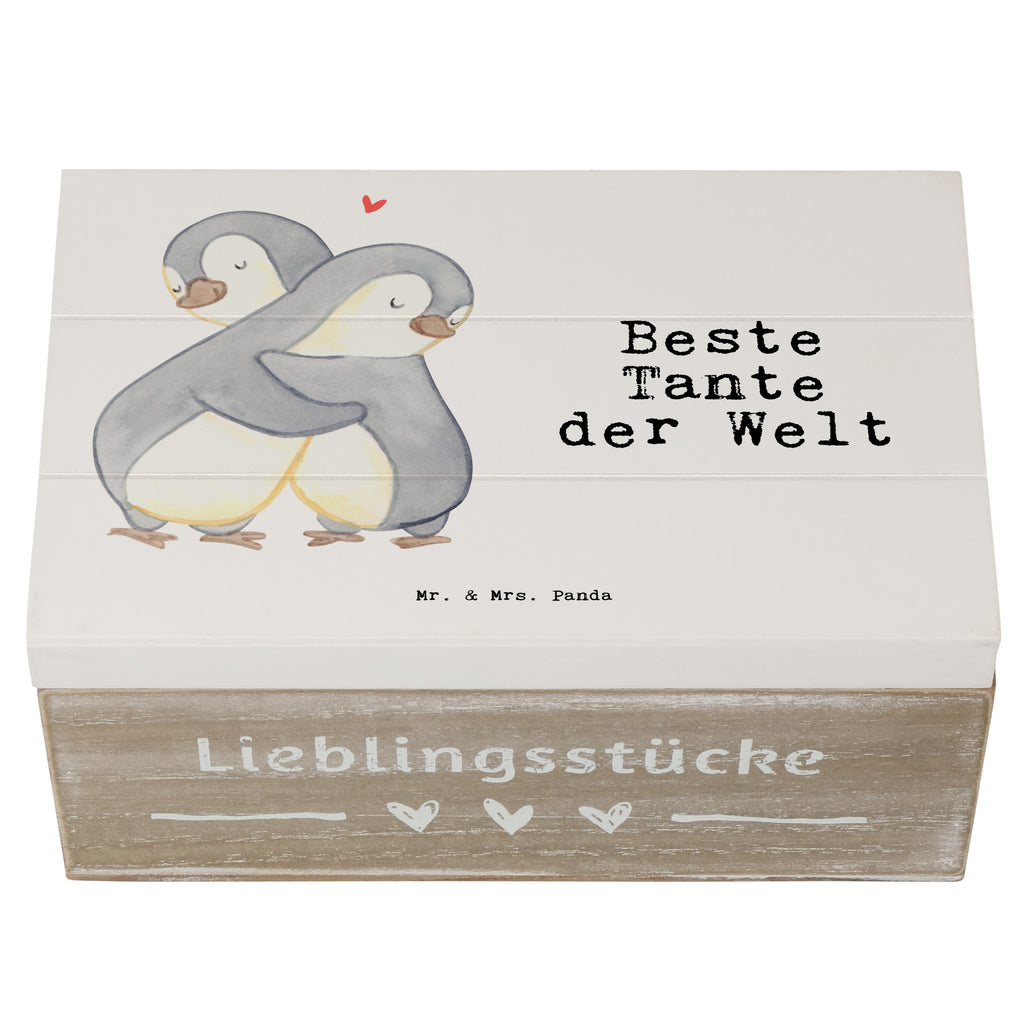 Holzkiste Pinguin Beste Tante der Welt Tante, Patentante, Paten Tante, Lieblingstante, Taufpartner, Taufe, Familie, Geschenk, Mitbringsel, Kleinigkeit, Dankeschön, Nichte, Neffe Holzkiste, Kiste, Schatzkiste, Truhe, Schatulle, XXL,  Erinnerungsbox, Erinnerungskiste, Dekokiste, Aufbewahrungsbox  für, Dankeschön, Geschenk, Schenken, Geburtstag, Geburtstagsgeschenk, Geschenkidee, Danke, Bedanken, Mitbringsel, Freude machen, Geschenktipp