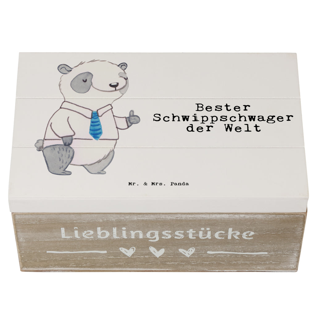 Holzkiste Panda Bester Schwippschwager der Welt Holzkiste, Kiste, Schatzkiste, Truhe, Schatulle, XXL, Erinnerungsbox, Erinnerungskiste, Dekokiste, Aufbewahrungsbox, für, Dankeschön, Geschenk, Schenken, Geburtstag, Geburtstagsgeschenk, Geschenkidee, Danke, Bedanken, Mitbringsel, Freude machen, Geschenktipp, Schwippschwager, Schwibschwager, Schwipschwager, Schwager, Schwager des Ehepartners, Familie, Verwandtschaft, angeheiratet