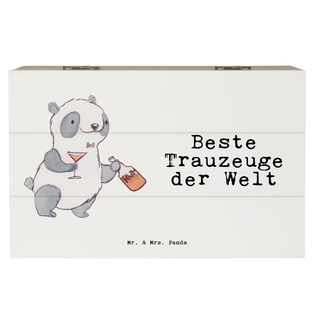 Holzkiste Panda Bester Trauzeuge der Welt Trauzeugen, Trauzeuge, Trauhzeugen, Hochzeit, Heirat, JGA, Trauung, Kirche, Standesamt, Dankeschön, Danke, Standesamt, Braut, Bräutigam Holzkiste, Kiste, Schatzkiste, Truhe, Schatulle, XXL,  Erinnerungsbox, Erinnerungskiste, Dekokiste, Aufbewahrungsbox  für, Dankeschön, Geschenk, Schenken, Geburtstag, Geburtstagsgeschenk, Geschenkidee, Danke, Bedanken, Mitbringsel, Freude machen, Geschenktipp