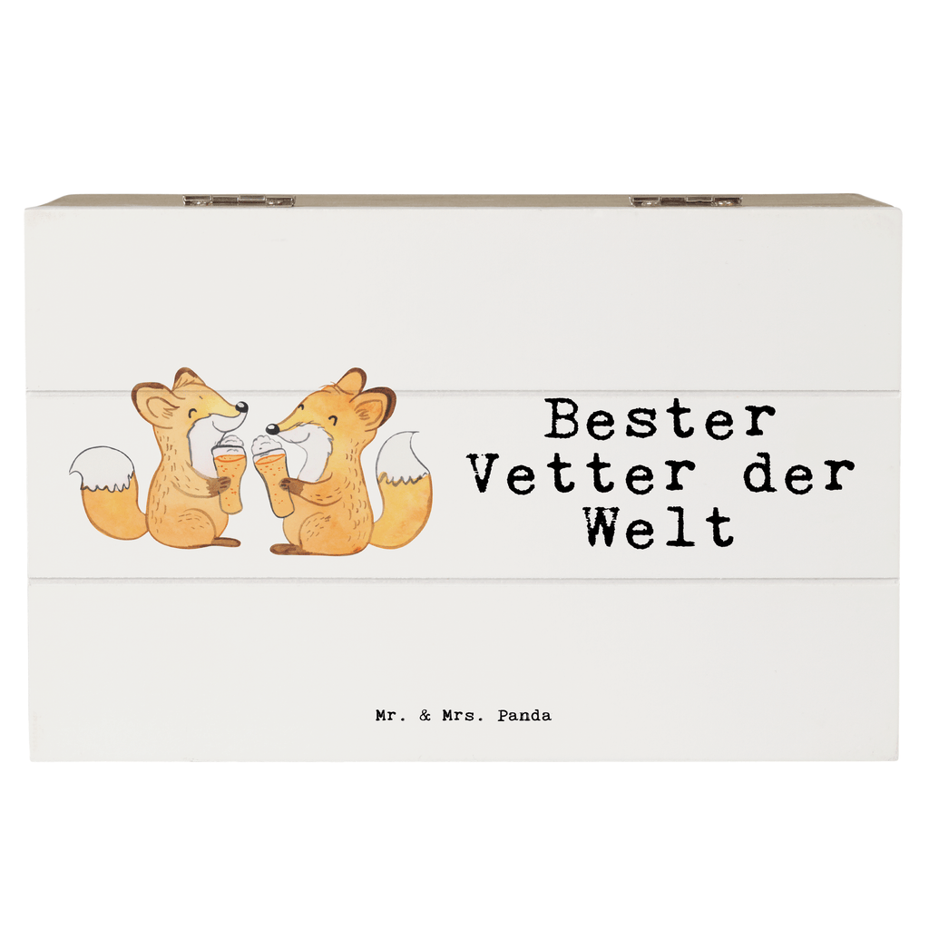 Holzkiste Fuchs Bester Vetter der Welt Vetter, Cousin, Kousin, Sohn von Onkel, Sohn von Tante, Familie, Verwandtschaft, Cousine Holzkiste, Kiste, Schatzkiste, Truhe, Schatulle, XXL,  Erinnerungsbox, Erinnerungskiste, Dekokiste, Aufbewahrungsbox  für, Dankeschön, Geschenk, Schenken, Geburtstag, Geburtstagsgeschenk, Geschenkidee, Danke, Bedanken, Mitbringsel, Freude machen, Geschenktipp