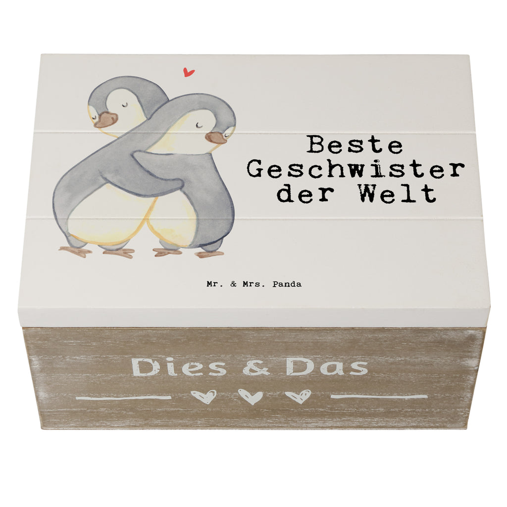 Holzkiste Pinguin Beste Geschwister der Welt Geschwister, Geschwisterchen, Bruder, Schwester, Schwestern, Brüder, Familie, Nachwuchs, Geburtstagsgeschenk, Geburtstag,  Holzkiste, Kiste, Schatzkiste, Truhe, Schatulle, XXL,  Erinnerungsbox, Erinnerungskiste, Dekokiste, Aufbewahrungsbox  für, Dankeschön, Geschenk, Schenken, Geburtstag, Geburtstagsgeschenk, Geschenkidee, Danke, Bedanken, Mitbringsel, Freude machen, Geschenktipp