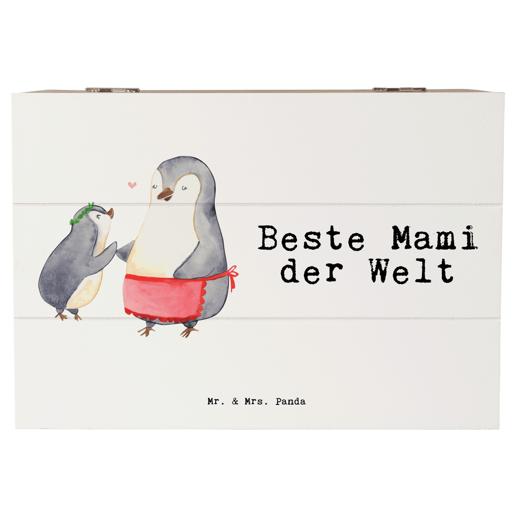 Holzkiste Pinguin Beste Mami der Welt Mama, Mami, Mutter, Muttertag, Mutti, Ma, Tochter, Sohn, Dankeschön, Danke, Beste Mama, Beste, Supermama Holzkiste, Kiste, Schatzkiste, Truhe, Schatulle, XXL,  Erinnerungsbox, Erinnerungskiste, Dekokiste, Aufbewahrungsbox  für, Dankeschön, Geschenk, Schenken, Geburtstag, Geburtstagsgeschenk, Geschenkidee, Danke, Bedanken, Mitbringsel, Freude machen, Geschenktipp