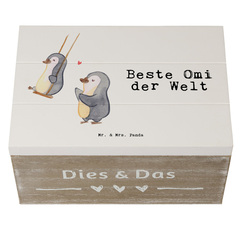 Holzkiste Pinguin Beste Omi der Welt Großmutter, Oma, Omi, Großpapa, Großmama, Enkel, Enkelin, Enkelkind, Geschenk, Geburtstag, Kleinigkeit, Ommi, Omma, Bester, Mitbringsel Holzkiste, Kiste, Schatzkiste, Truhe, Schatulle, XXL,  Erinnerungsbox, Erinnerungskiste, Dekokiste, Aufbewahrungsbox  für, Dankeschön, Geschenk, Schenken, Geburtstag, Geburtstagsgeschenk, Geschenkidee, Danke, Bedanken, Mitbringsel, Freude machen, Geschenktipp