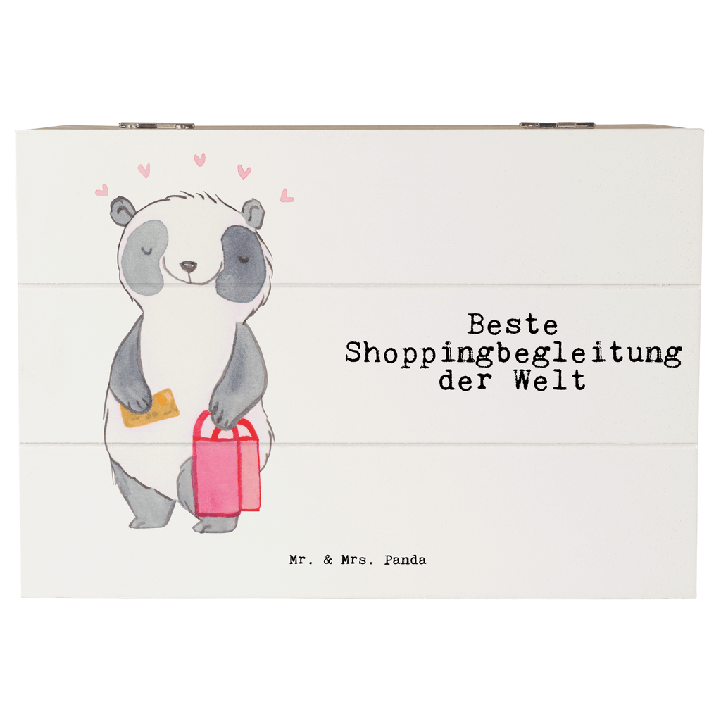 Holzkiste Panda Beste Shoppingbegleitung der Welt Shoppingbegleitung, Shoppingpartner, Begleitung, Shoppen, Partner, Freundin, Freund, bff, Shopping, Einkaufen, Shopping-Queen, Queen, Bester,   Holzkiste, Kiste, Schatzkiste, Truhe, Schatulle, XXL,  Erinnerungsbox, Erinnerungskiste, Dekokiste, Aufbewahrungsbox  für, Dankeschön, Geschenk, Schenken, Geburtstag, Geburtstagsgeschenk, Geschenkidee, Danke, Bedanken, Mitbringsel, Freude machen, Geschenktipp