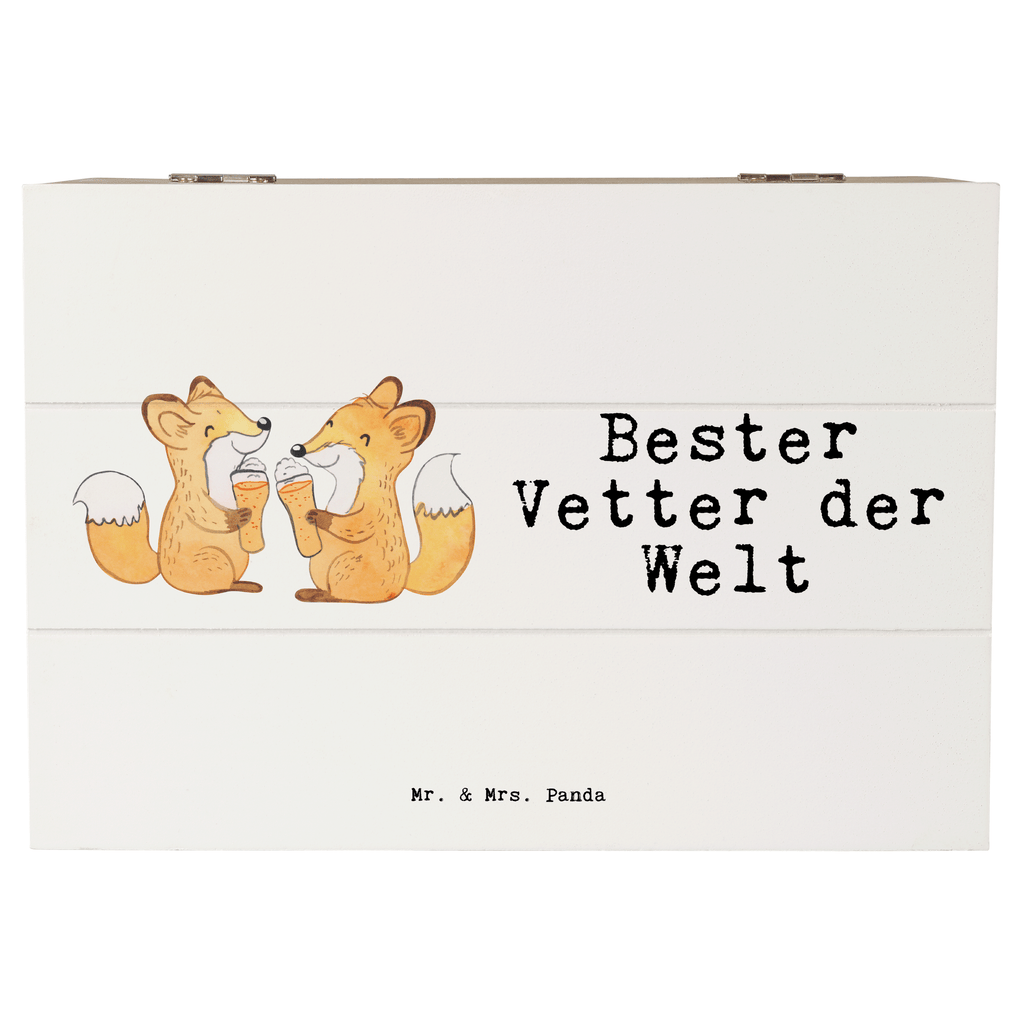 Holzkiste Fuchs Bester Vetter der Welt Vetter, Cousin, Kousin, Sohn von Onkel, Sohn von Tante, Familie, Verwandtschaft, Cousine Holzkiste, Kiste, Schatzkiste, Truhe, Schatulle, XXL,  Erinnerungsbox, Erinnerungskiste, Dekokiste, Aufbewahrungsbox  für, Dankeschön, Geschenk, Schenken, Geburtstag, Geburtstagsgeschenk, Geschenkidee, Danke, Bedanken, Mitbringsel, Freude machen, Geschenktipp