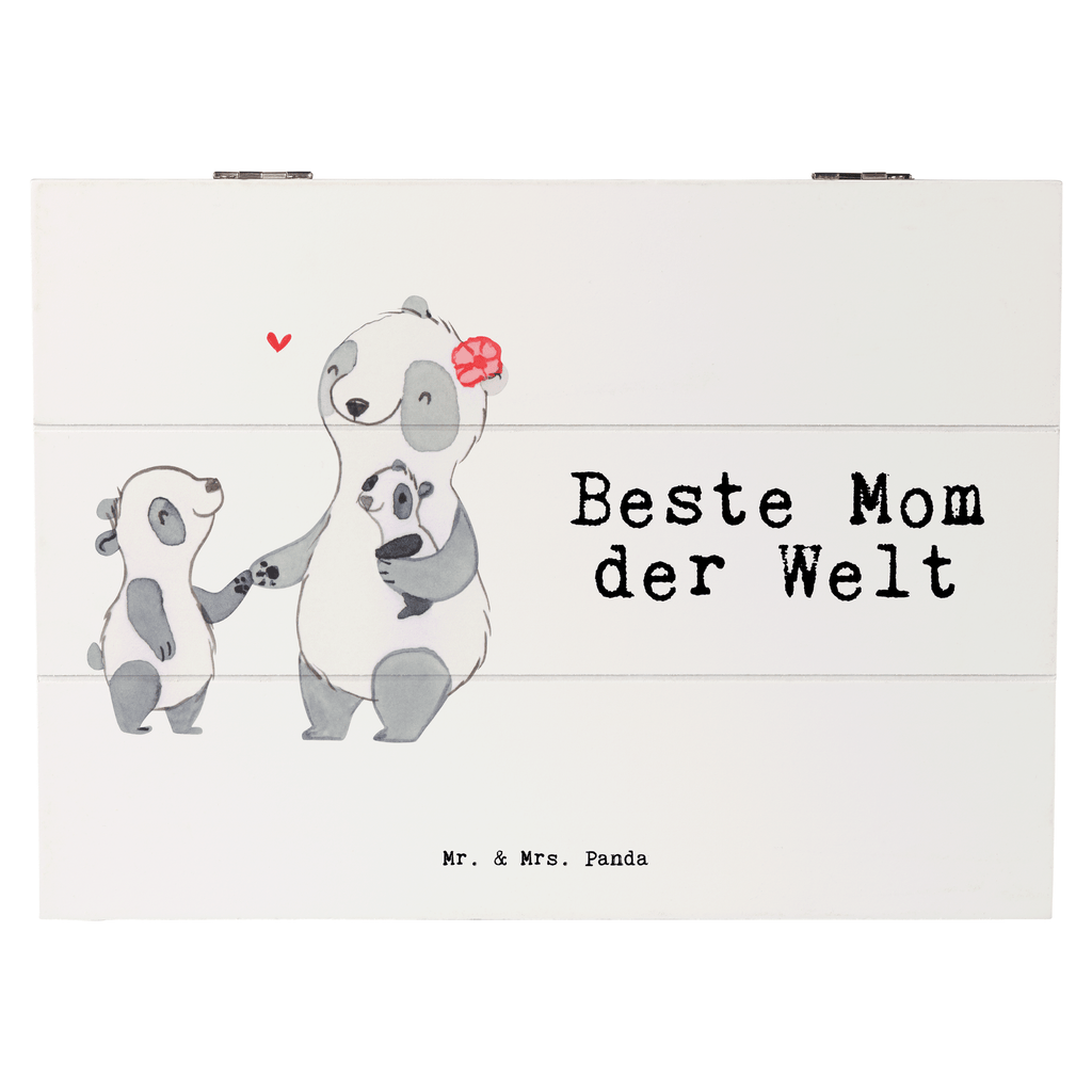 Holzkiste Panda Beste Mom der Welt Mom, Mommy, Mama, Mami, Mutter, Muttertag, Mutti, Ma, Tochter, Sohn, Dankeschön, Danke, Beste Mama, Beste, Supermama Holzkiste, Kiste, Schatzkiste, Truhe, Schatulle, XXL,  Erinnerungsbox, Erinnerungskiste, Dekokiste, Aufbewahrungsbox  für, Dankeschön, Geschenk, Schenken, Geburtstag, Geburtstagsgeschenk, Geschenkidee, Danke, Bedanken, Mitbringsel, Freude machen, Geschenktipp