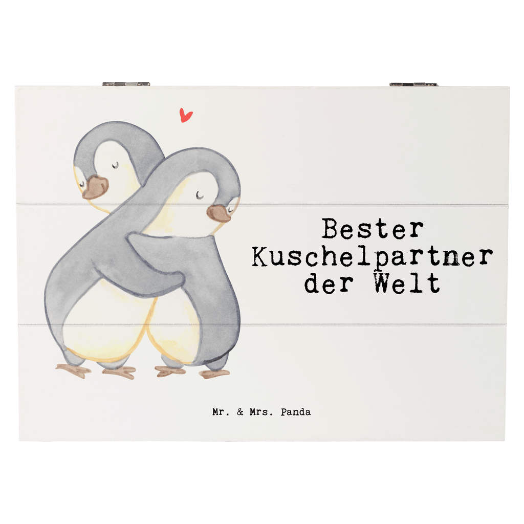 Holzkiste Pinguin Bester Kuschelpartner der Welt Kuschelpartner, Lebenspartner, Ehepartner, Partner, Ehemann, Ehefrau, Kuscheln, Netflix, Bett, Liebe, Freund, Freundin, Hochzeitstag, verliebt Holzkiste, Kiste, Schatzkiste, Truhe, Schatulle, XXL,  Erinnerungsbox, Erinnerungskiste, Dekokiste, Aufbewahrungsbox  für, Dankeschön, Geschenk, Schenken, Geburtstag, Geburtstagsgeschenk, Geschenkidee, Danke, Bedanken, Mitbringsel, Freude machen, Geschenktipp