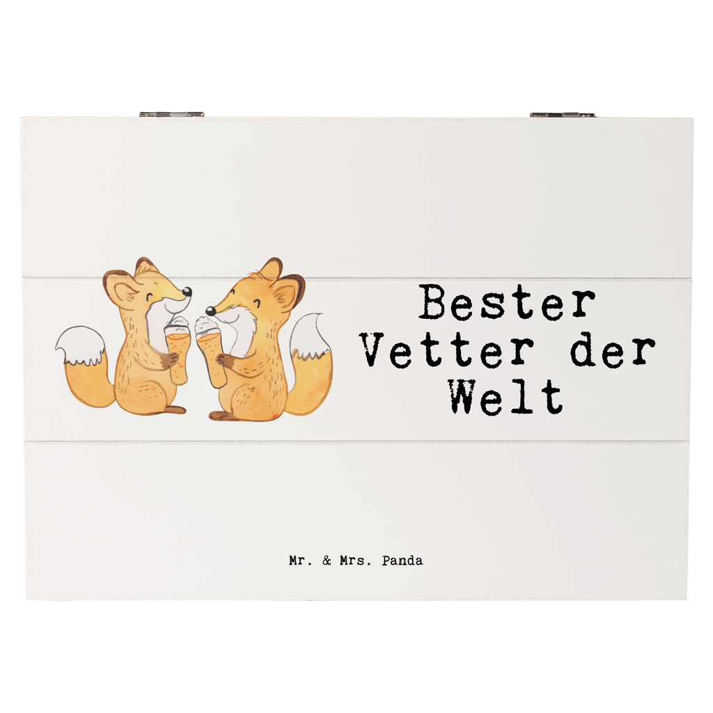 Holzkiste Fuchs Bester Vetter der Welt Vetter, Cousin, Kousin, Sohn von Onkel, Sohn von Tante, Familie, Verwandtschaft, Cousine Holzkiste, Kiste, Schatzkiste, Truhe, Schatulle, XXL,  Erinnerungsbox, Erinnerungskiste, Dekokiste, Aufbewahrungsbox  für, Dankeschön, Geschenk, Schenken, Geburtstag, Geburtstagsgeschenk, Geschenkidee, Danke, Bedanken, Mitbringsel, Freude machen, Geschenktipp