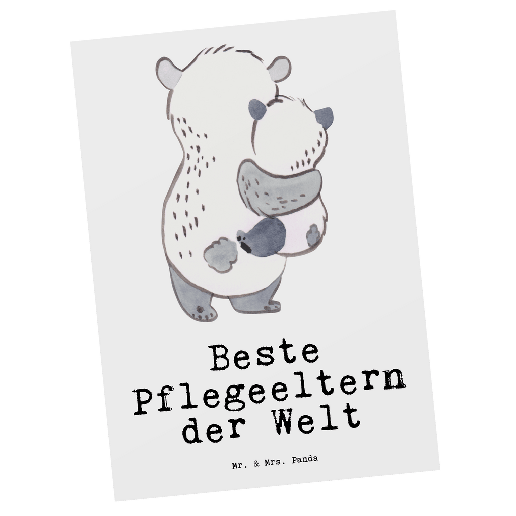 Postkarte Panda Beste Pflegeeltern der Welt Geschenkkarte, Grußkarte, Karte, Einladung, Ansichtskarte, Geburtstagskarte, Einladungskarte, für, Dankeschön, Geschenk, Schenken, Geburtstag, Geburtstagsgeschenk, Geschenkidee, Danke, Bedanken, Mitbringsel, Freude machen, Geschenktipp, Pflegeeltern, Pflegekind, Adoption, Eltern, Mama, Papa, Mami, Papi, Familie, Elternpaar, Mama und Papa