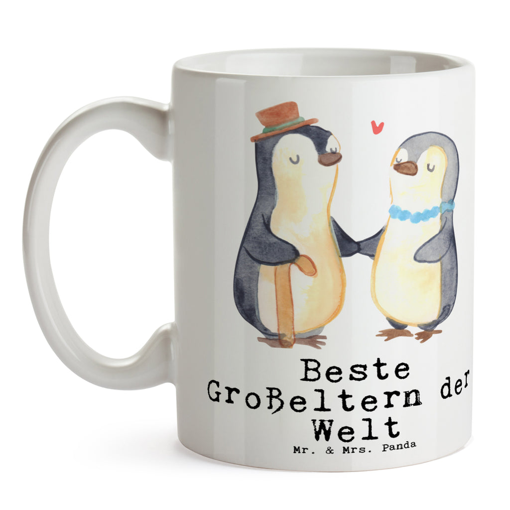 Tasse Pinguin Beste Großeltern der Welt Becher, Kaffeetasse, Kaffeebecher, Tee, Frühstück, Büro, für, Dankeschön, Geschenk, Schenken, Geburtstag, Geburtstagsgeschenk, Geschenkidee, Danke, Bedanken, Mitbringsel, Freude machen, Geschenktipp, Großeltern, Grosseltern, Großmutter, Großvater, Opa, Omi, Oma, Opi. Großpapa, Großmama, Enkel, Enkelin, Enkelkind, Kleinigkeit, Omma, Ommi, Oppa, Oppi, Bester