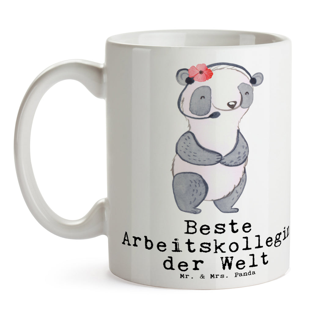 Tasse Panda Beste Arbeitskollegin der Welt