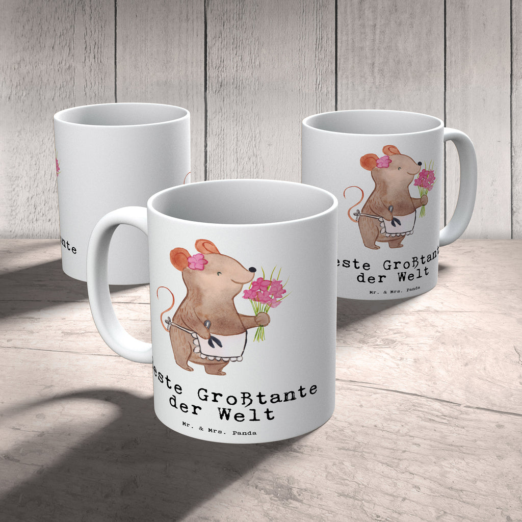 Tasse Maus Beste Großtante der Welt Becher, Kaffeetasse, Kaffeebecher, Tee, Frühstück, Büro, für, Dankeschön, Geschenk, Schenken, Geburtstag, Geburtstagsgeschenk, Geschenkidee, Danke, Bedanken, Mitbringsel, Freude machen, Geschenktipp, Großtante, Grosstante, Tante, Lieblingstante, Familie, Schwester, Tanten, Kleinigkeit, Beste, Nichte, Neffe, Groß