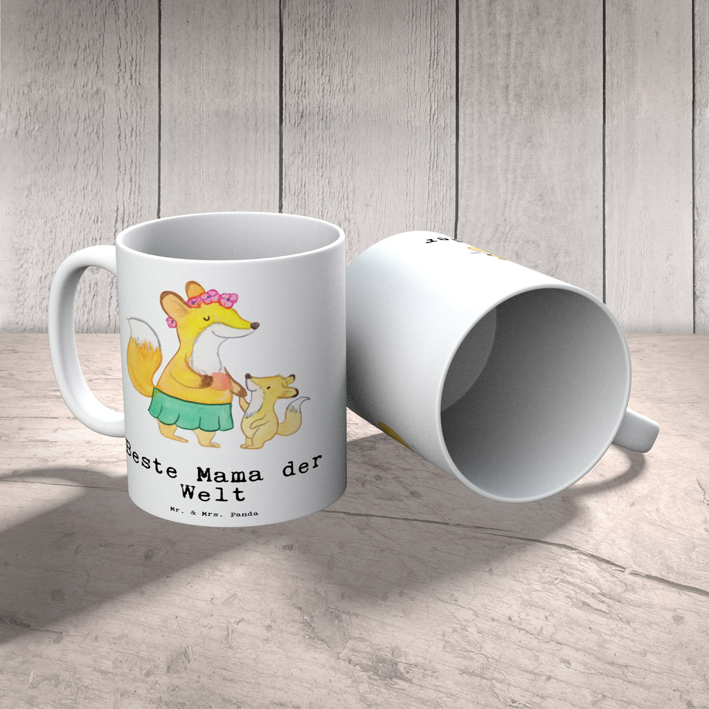 Tasse Fuchs Beste Mama der Welt Becher, Kaffeetasse, Kaffeebecher, Tee, Frühstück, Büro, für, Dankeschön, Geschenk, Schenken, Geburtstag, Geburtstagsgeschenk, Geschenkidee, Danke, Bedanken, Mitbringsel, Freude machen, Geschenktipp, Mama, Mami, Mutter, Muttertag, Mutti, Ma, Tochter, Sohn, Beste Mama, Beste, Supermama