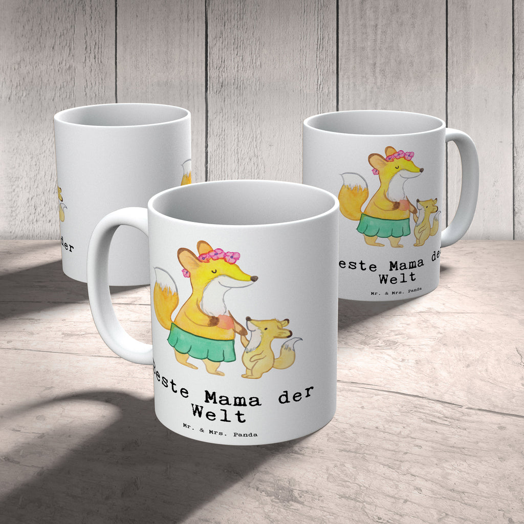 Tasse Fuchs Beste Mama der Welt Becher, Kaffeetasse, Kaffeebecher, Tee, Frühstück, Büro, für, Dankeschön, Geschenk, Schenken, Geburtstag, Geburtstagsgeschenk, Geschenkidee, Danke, Bedanken, Mitbringsel, Freude machen, Geschenktipp, Mama, Mami, Mutter, Muttertag, Mutti, Ma, Tochter, Sohn, Beste Mama, Beste, Supermama