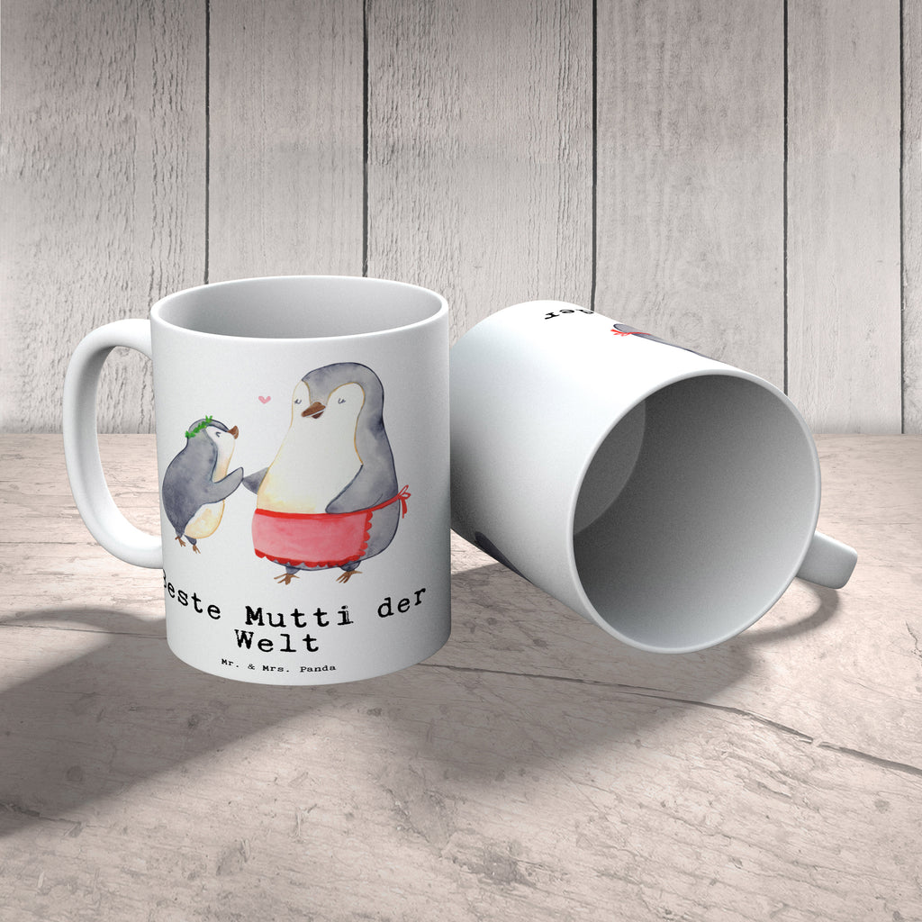 Tasse Pinguin Beste Mutti der Welt Becher, Kaffeetasse, Kaffeebecher, Tee, Frühstück, Büro, für, Dankeschön, Geschenk, Schenken, Geburtstag, Geburtstagsgeschenk, Geschenkidee, Danke, Bedanken, Mitbringsel, Freude machen, Geschenktipp, Mama, Mami, Mutter, Muttertag, Mutti, Ma, Tochter, Sohn, Beste Mama, Beste, Supermama