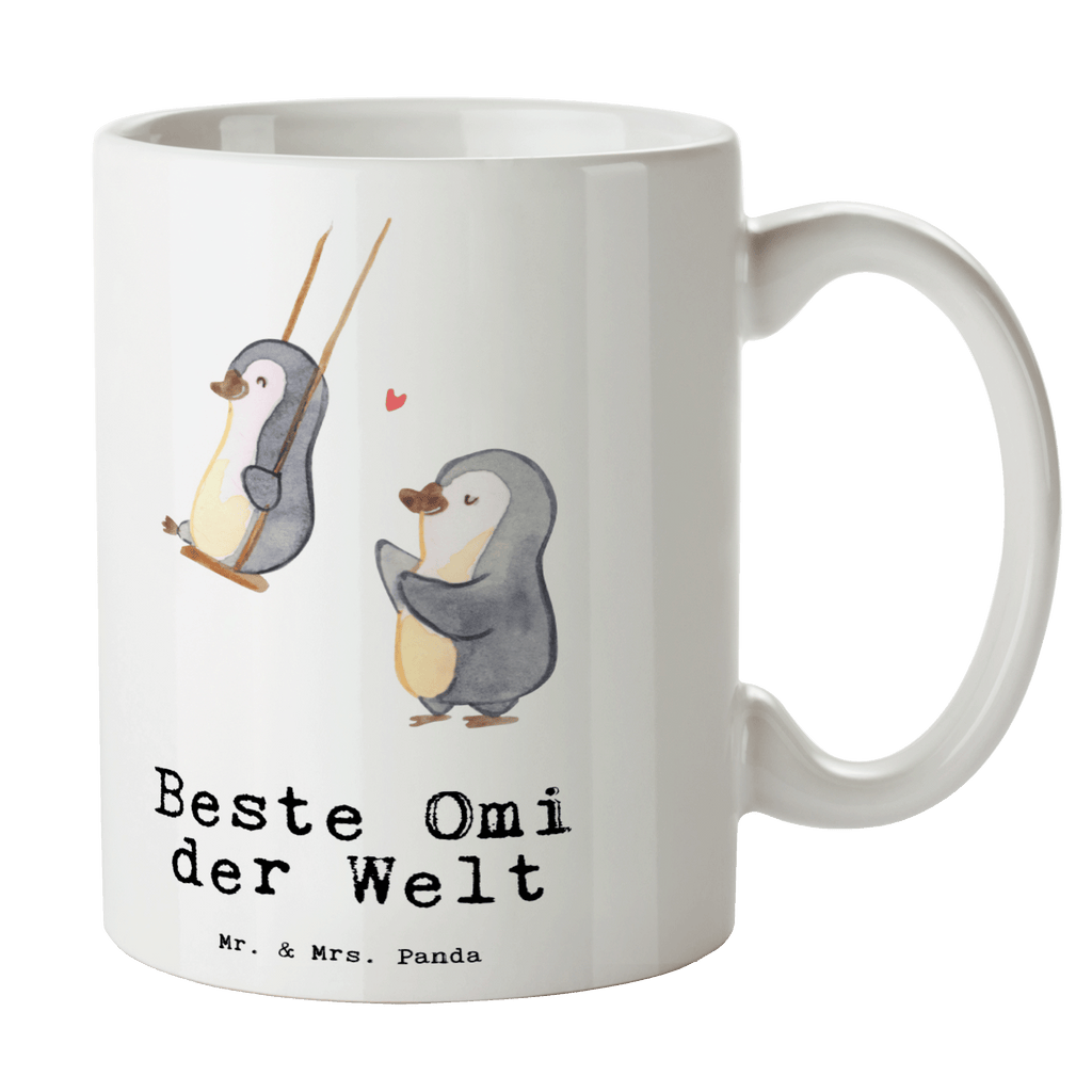 Tasse Pinguin Beste Omi der Welt Becher, Kaffeetasse, Kaffeebecher, Tee, Frühstück, Büro, für, Dankeschön, Geschenk, Schenken, Geburtstag, Geburtstagsgeschenk, Geschenkidee, Danke, Bedanken, Mitbringsel, Freude machen, Geschenktipp, Großmutter, Oma, Omi, Großpapa, Großmama, Enkel, Enkelin, Enkelkind, Kleinigkeit, Ommi, Omma, Bester