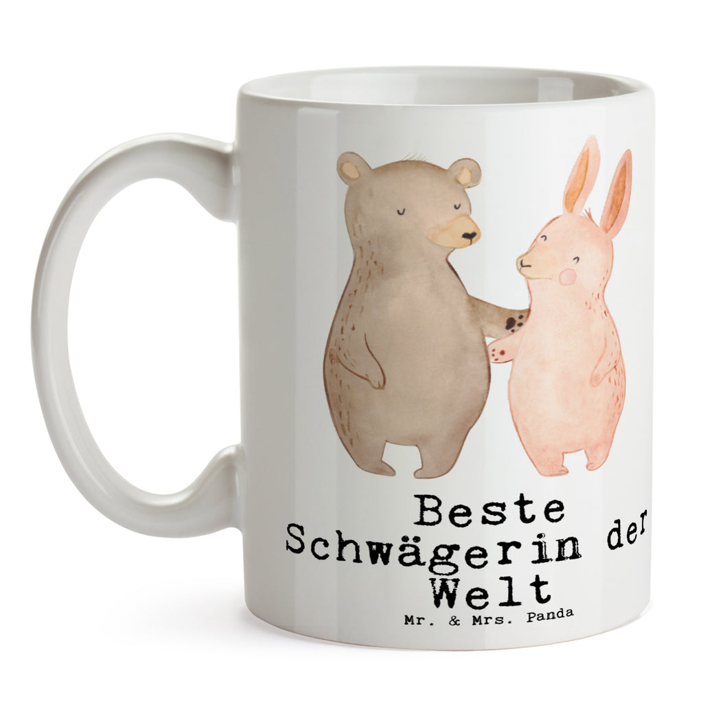 Tasse Hase Beste Schwägerin der Welt Becher, Kaffeetasse, Kaffeebecher, Tee, Frühstück, Büro, für, Dankeschön, Geschenk, Schenken, Geburtstag, Geburtstagsgeschenk, Geschenkidee, Danke, Bedanken, Mitbringsel, Freude machen, Geschenktipp, Schwägerin, Schwähgerin, Schwippschwägerin, Familie, Verwandtschaft, angeheiratet, Frau, Ehemann, Schwester, Ehefrau, Bruder, Partner