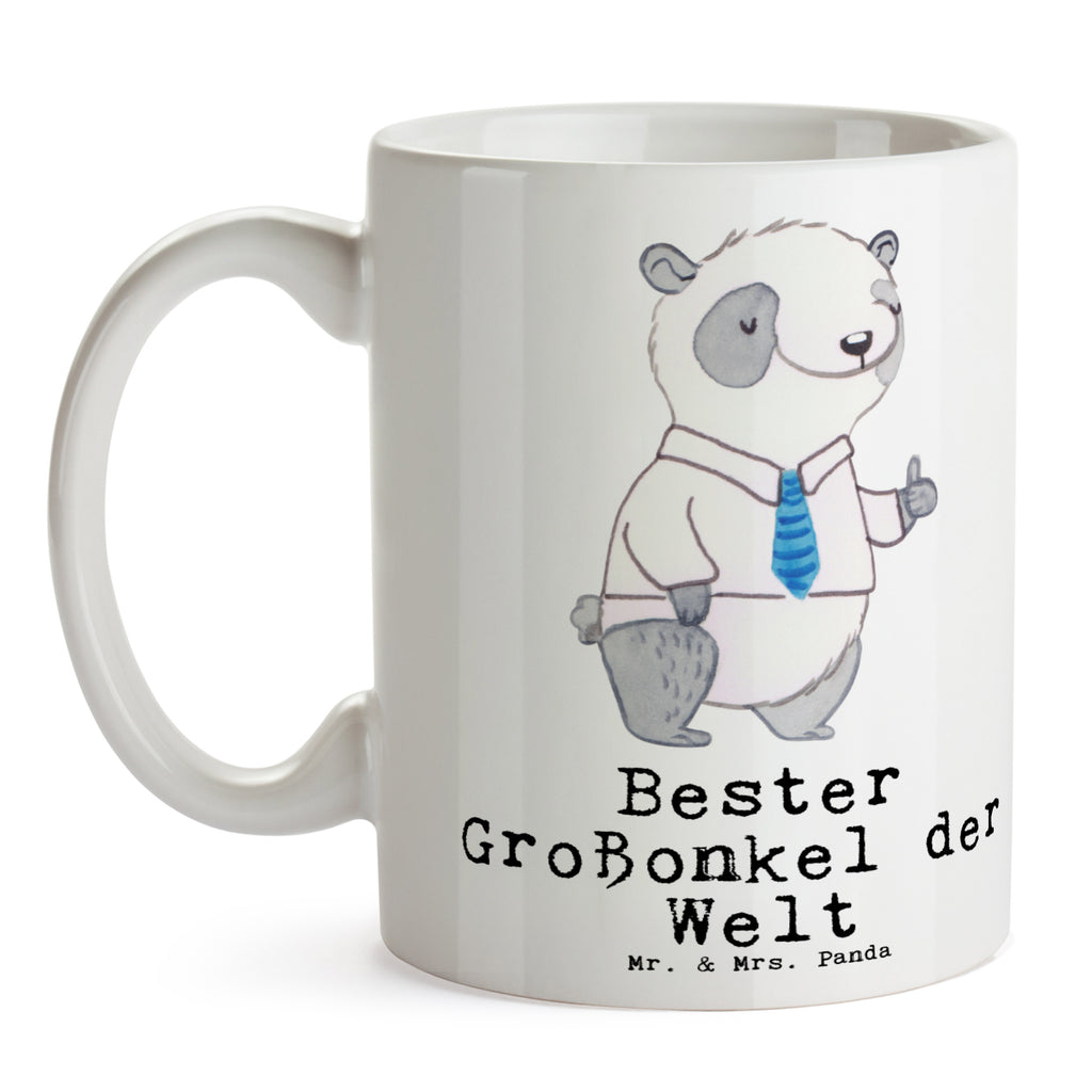 Tasse Panda Bester Großonkel der Welt Becher, Kaffeetasse, Kaffeebecher, Tee, Frühstück, Büro, für, Dankeschön, Geschenk, Schenken, Geburtstag, Geburtstagsgeschenk, Geschenkidee, Danke, Bedanken, Mitbringsel, Freude machen, Geschenktipp, Großonkel, Onkel