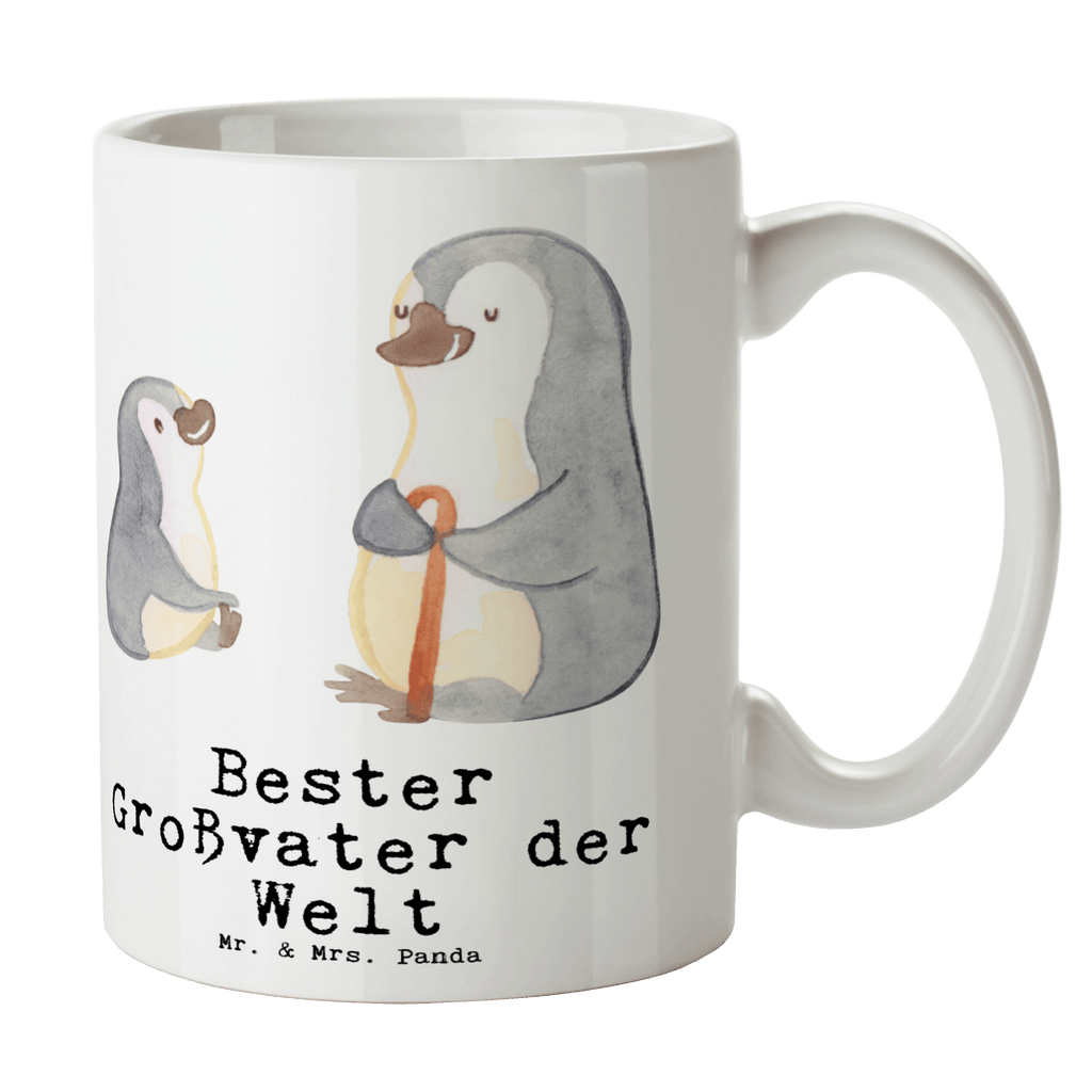 Tasse Pinguin Bester Großvater der Welt