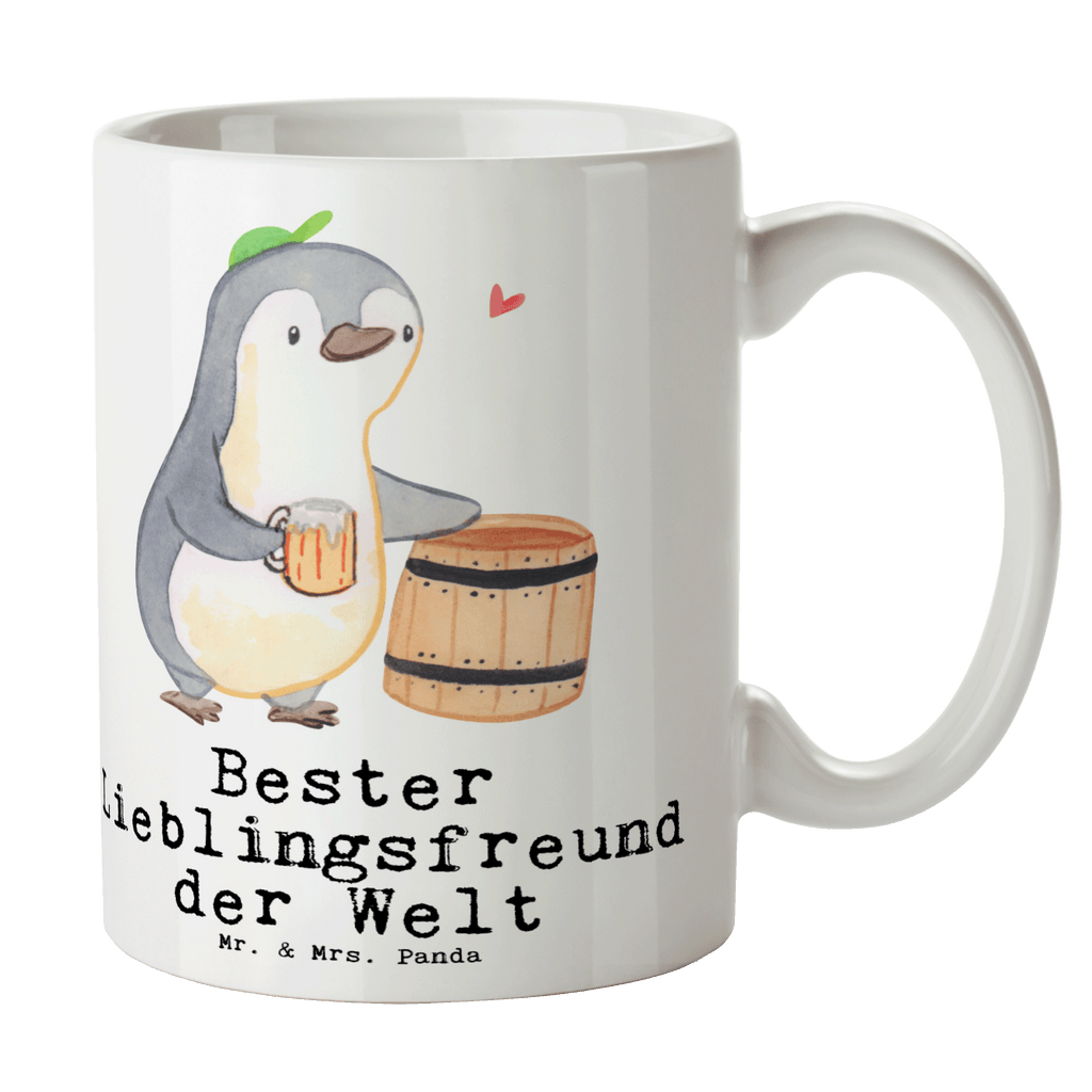 Tasse Pinguin Bester Lieblingsfreund der Welt Becher, Kaffeetasse, Kaffeebecher, Tee, Frühstück, Büro, für, Dankeschön, Geschenk, Schenken, Geburtstag, Geburtstagsgeschenk, Geschenkidee, Danke, Bedanken, Mitbringsel, Freude machen, Geschenktipp, Lieblingsfreund, Freund, Partner, Lieblingsmensch, Lieblings Mensch, Liebling, Bae, bester Freund, Liebe, Herz, Love