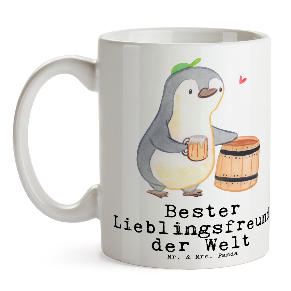 Tasse Pinguin Bester Lieblingsfreund der Welt Becher, Kaffeetasse, Kaffeebecher, Tee, Frühstück, Büro, für, Dankeschön, Geschenk, Schenken, Geburtstag, Geburtstagsgeschenk, Geschenkidee, Danke, Bedanken, Mitbringsel, Freude machen, Geschenktipp, Lieblingsfreund, Freund, Partner, Lieblingsmensch, Lieblings Mensch, Liebling, Bae, bester Freund, Liebe, Herz, Love