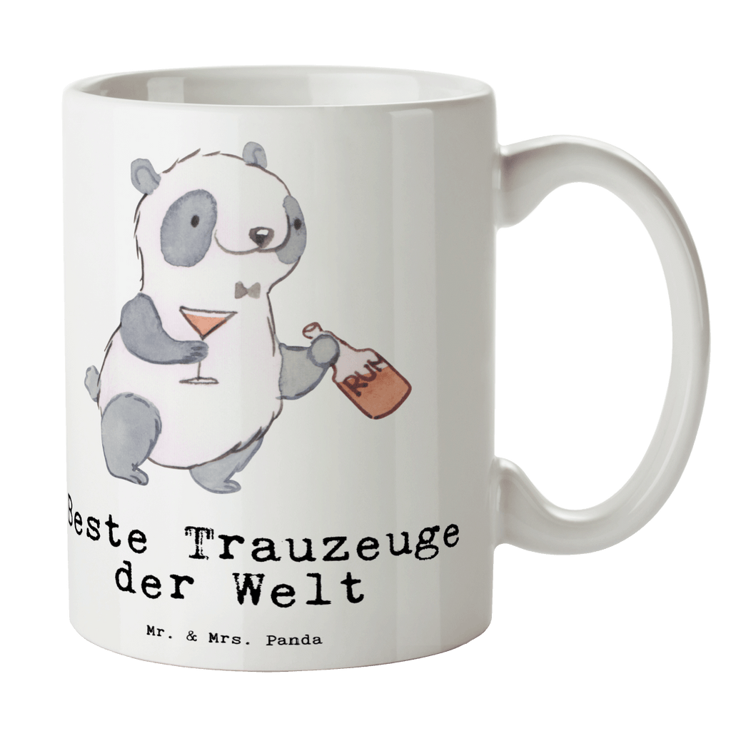 Tasse Panda Bester Trauzeuge der Welt