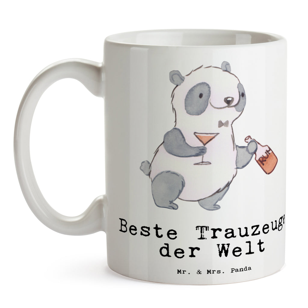 Tasse Panda Bester Trauzeuge der Welt
