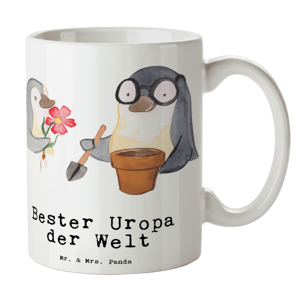 Tasse Pinguin Bester Uropa der Welt Becher, Kaffeetasse, Kaffeebecher, Tee, Frühstück, Büro, für, Dankeschön, Geschenk, Schenken, Geburtstag, Geburtstagsgeschenk, Geschenkidee, Danke, Bedanken, Mitbringsel, Freude machen, Geschenktipp, Uropa, Uhropa, Ur Opa, Urgroßeltern, Grossvater, Großvater, Opa, Opi. Großpapa, Großeltern, Enkel, Enkelin, Enkelkind, Kleinigkeit, Oppa, Oppi, Bester, Uropa Mitbringsel