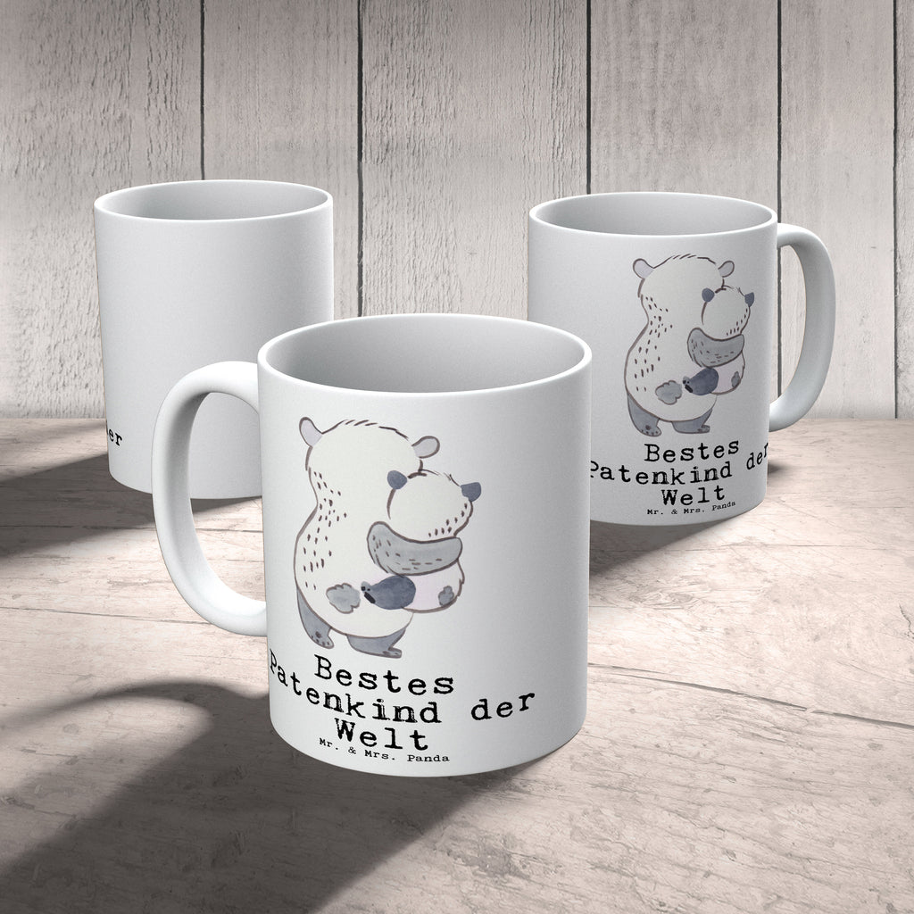 Tasse Panda Bestes Patenkind der Welt Becher, Kaffeetasse, Kaffeebecher, Tee, Frühstück, Büro, für, Dankeschön, Geschenk, Schenken, Geburtstag, Geburtstagsgeschenk, Geschenkidee, Danke, Bedanken, Mitbringsel, Freude machen, Geschenktipp, Patenkind, Paten Kind, Pate, Taufe, Taufgeschenk, Patenonkel, Patentante, Tauffeier, Täufling, Nichte, Neffe