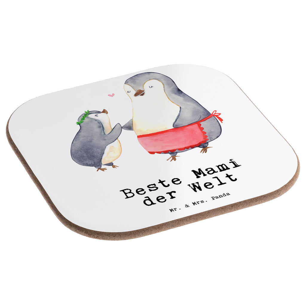 Quadratische Untersetzer Pinguin Beste Mami der Welt Bierdeckel, Glasuntersetzer, Untersetzer Gläser, Getränkeuntersetzer, für, Dankeschön, Geschenk, Schenken, Geburtstag, Geburtstagsgeschenk, Geschenkidee, Danke, Bedanken, Mitbringsel, Freude machen, Geschenktipp, Mama, Mami, Mutter, Muttertag, Mutti, Ma, Tochter, Sohn, Beste Mama, Beste, Supermama