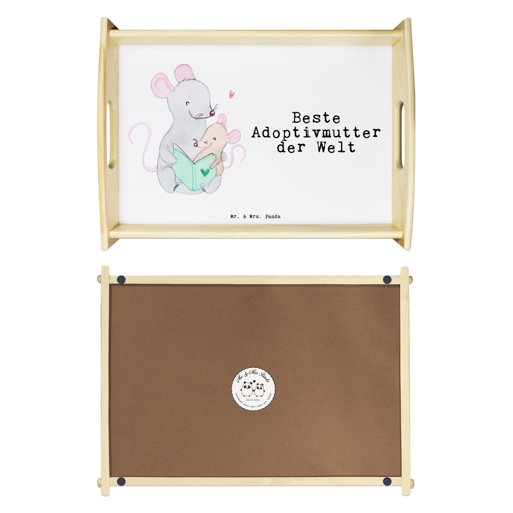 Serviertablett Maus Beste Adoptivmutter der Welt Tablett, Holztablett, Küchentablett, Dekotablett, Frühstückstablett, für, Dankeschön, Geschenk, Schenken, Geburtstag, Geburtstagsgeschenk, Geschenkidee, Danke, Bedanken, Mitbringsel, Freude machen, Geschenktipp, Adoptivmutter, Adoptivmama, adoptiert, Mama, Mami, Mutter, Muttertag, Mutti, Ma, Tochter, Sohn, Beste Mama, Beste, Supermama
