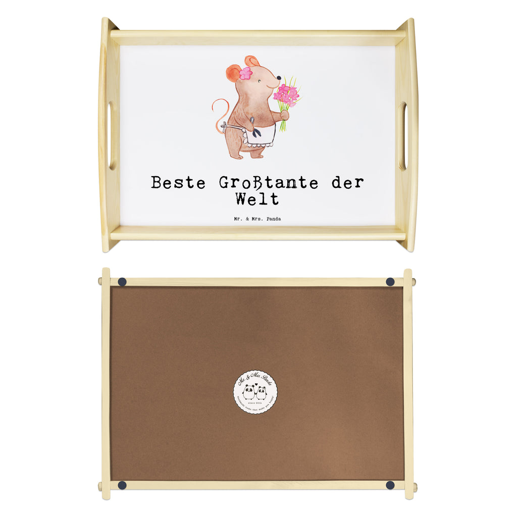 Serviertablett Maus Beste Großtante der Welt Tablett, Holztablett, Küchentablett, Dekotablett, Frühstückstablett, für, Dankeschön, Geschenk, Schenken, Geburtstag, Geburtstagsgeschenk, Geschenkidee, Danke, Bedanken, Mitbringsel, Freude machen, Geschenktipp, Großtante, Grosstante, Tante, Lieblingstante, Familie, Schwester, Tanten, Kleinigkeit, Beste, Nichte, Neffe, Groß