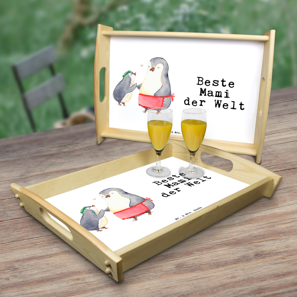 Serviertablett Pinguin Beste Mami der Welt Tablett, Holztablett, Küchentablett, Dekotablett, Frühstückstablett, für, Dankeschön, Geschenk, Schenken, Geburtstag, Geburtstagsgeschenk, Geschenkidee, Danke, Bedanken, Mitbringsel, Freude machen, Geschenktipp, Mama, Mami, Mutter, Muttertag, Mutti, Ma, Tochter, Sohn, Beste Mama, Beste, Supermama