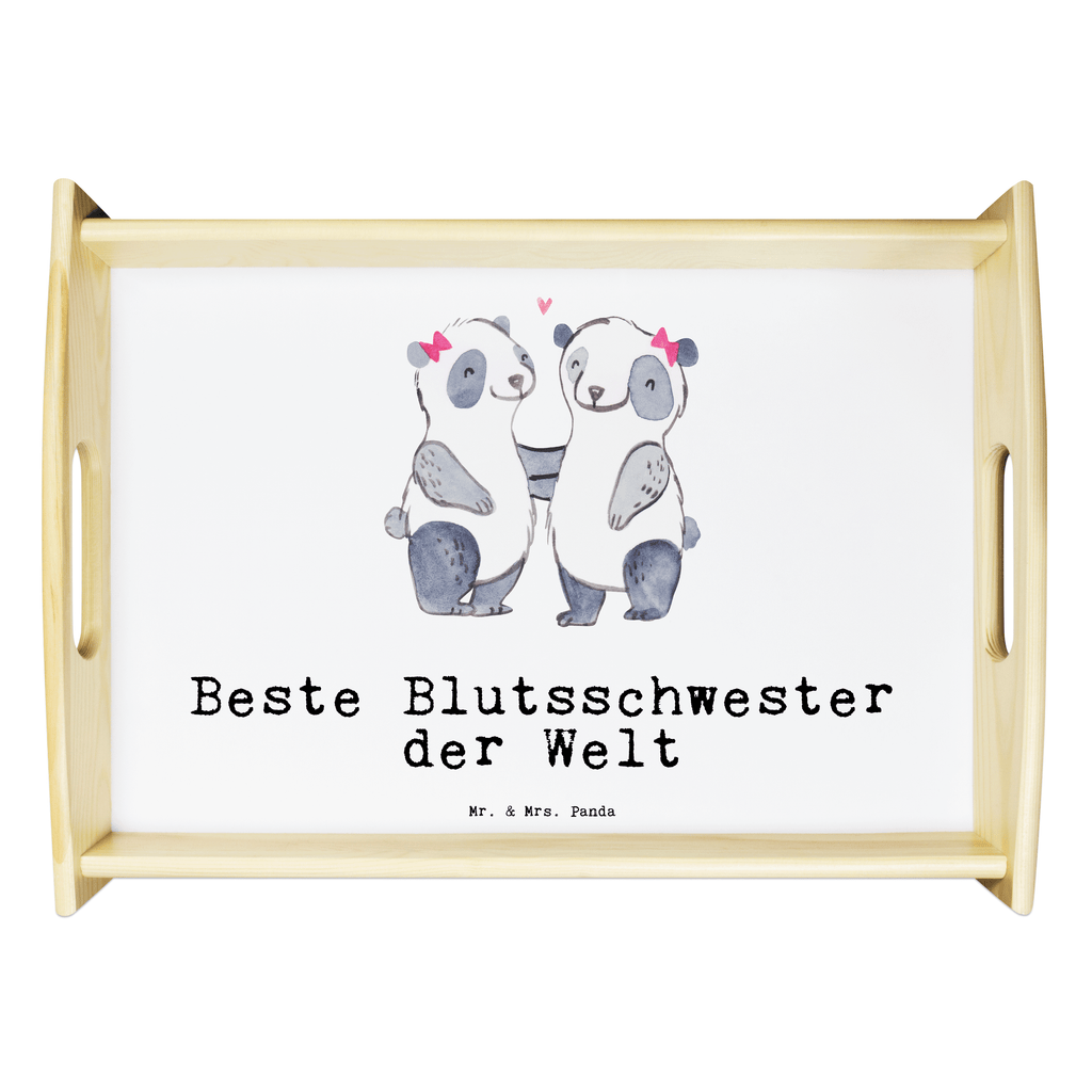 Serviertablett Panda Beste Blutsschwester der Welt Tablett, Holztablett, Küchentablett, Dekotablett, Frühstückstablett, für, Dankeschön, Geschenk, Schenken, Geburtstag, Geburtstagsgeschenk, Geschenkidee, Danke, Bedanken, Mitbringsel, Freude machen, Geschenktipp, Blutsschwester, Blutsgeschwister, Freundin, Bae, Schwestern, Schwester, Geschwister, Schwesterherz, Sister, Familie, Kleinigkeit, Beste, Tochter, Liebe