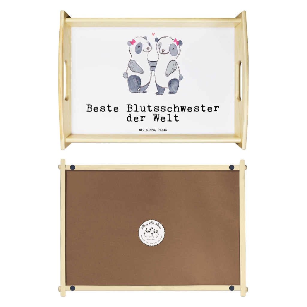 Serviertablett Panda Beste Blutsschwester der Welt Tablett, Holztablett, Küchentablett, Dekotablett, Frühstückstablett, für, Dankeschön, Geschenk, Schenken, Geburtstag, Geburtstagsgeschenk, Geschenkidee, Danke, Bedanken, Mitbringsel, Freude machen, Geschenktipp, Blutsschwester, Blutsgeschwister, Freundin, Bae, Schwestern, Schwester, Geschwister, Schwesterherz, Sister, Familie, Kleinigkeit, Beste, Tochter, Liebe